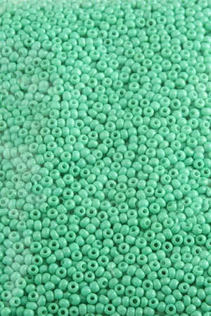 2 mm Yuvarlak Kum Boncuk 50 Gram - Yeşil