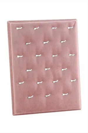 Anfora Kumaş Kolye Ucu Standı - Krem