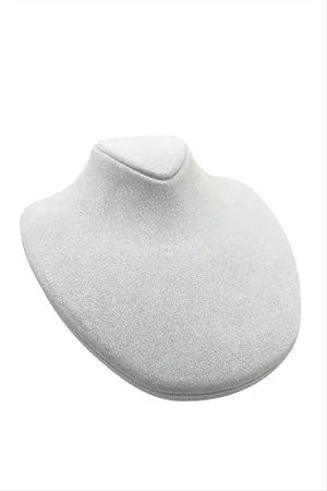 20 cm Yatay Manken Anfora Kumaş - Gri