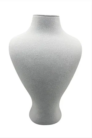 29 cm Bombeli Manken Anfora Kumaş - Gri