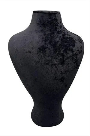 29 cm Bombeli Manken Anfora Kumaş - Siyah