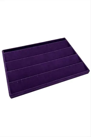 Yatay Anfora Kumaş Küpelik 24*34 cm - Gri