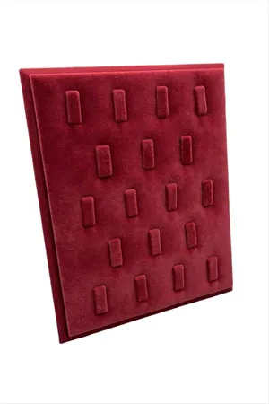 18 Tırnaklı Ayaklı Anfora Kumaş Yüzük Standı 17*20 cm - Gri