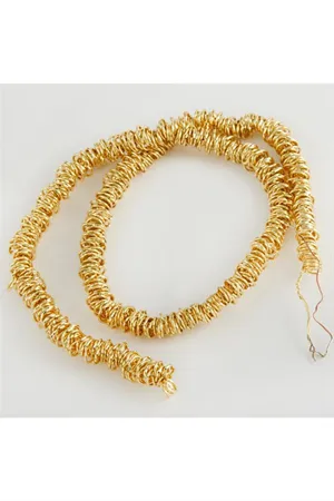 4*6 Lak Kaplama Metal Halka 25 Gram - Sarı