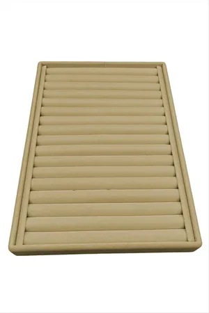 Dik Sosisli Anfora Yüzük Kelepçe Standı 24*34 cm - Açık Kahverengi