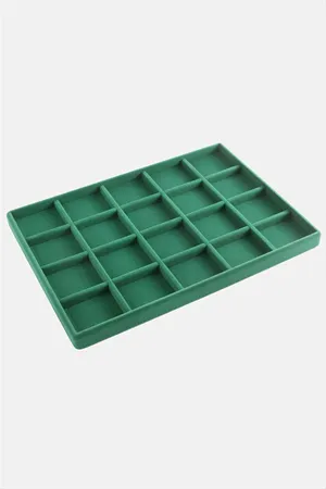20 Bölmeli Anfora Tabla 24*34 cm - Yeşil