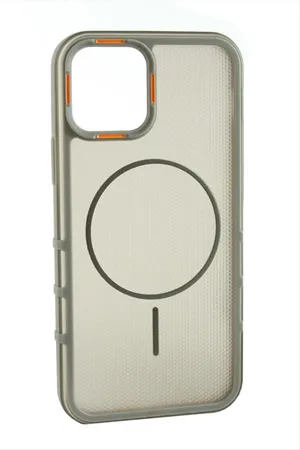 iPhone 12 Magsaff Kapak Kılıf - Gri