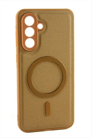 Samsung Glaxy 526 Magsaff Kapak Kılıf - Kiremit