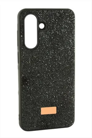 Samsung Galaxy S25 Plus Taşlı Kapak Kılıf - Siyah