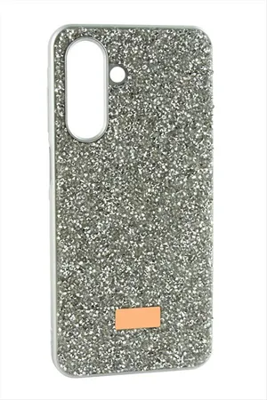 Samsung Galaxy S25 Taşlı Kapak Kılıf - Beyaz