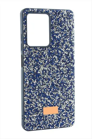 Xiaomi Redmi Note 13 Pro Taşlı Kapak Kılıf - Mavi