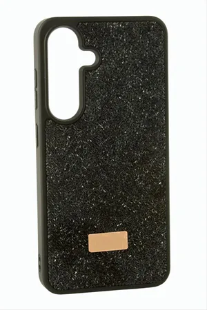 Samsung Galaxy S25 Taşlı Kapak Kılıf - Siyah
