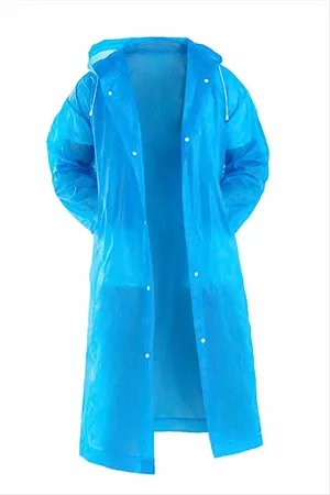 Yağmurluk - Açık Mavi