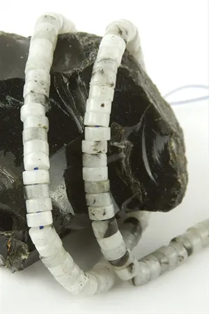 6 mm Disk Ay Taşı - Açık Mavi