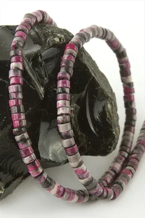 2*4 mm Disk Varisit Taşı - Pembe