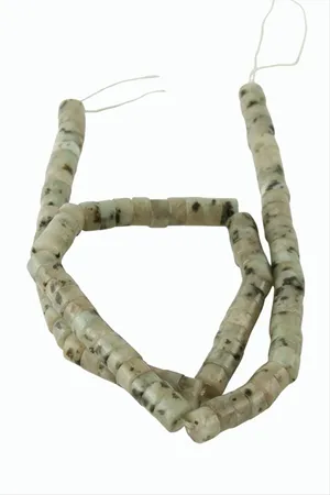 6 mm Disk Labradorit Taşı - Su Yeşili