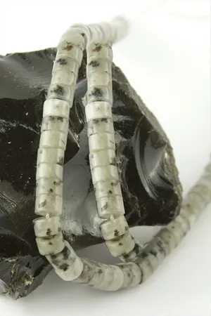 6 mm Disk Labradorit Taşı - Su Yeşili