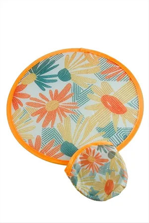 Kore Yelpaze 25 cm - Turuncu