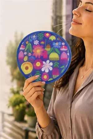 Kore Yelpaze 25 cm - Lacivert