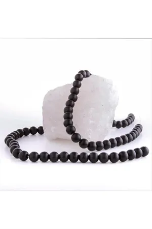 10 mm Mat Onix Taşı - Siyah