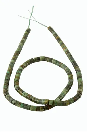 4 mm Disk Turkuaz Taşı - Yeşil