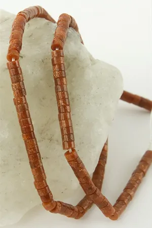 4 mm Disk Yıldız Taşı - Kahverengi