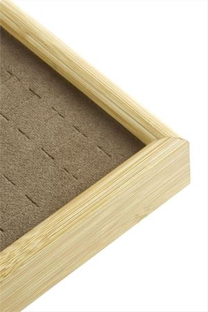 120'li Ahşap Anfora Kumaş Yüzük Standı 24*35 - Pembe