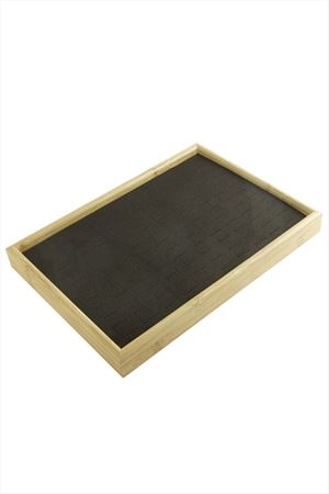 120'li Ahşap Anfora Kumaş Yüzük Standı 24*35 - Siyah