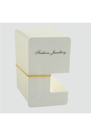 Toka Kartı 5*9 cm - Beyaz
