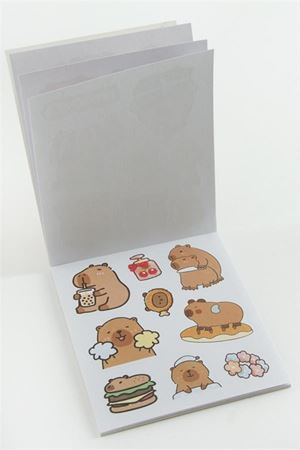 12 Yapraklı Çzgflm Karakteri Defter Sticker - Ebruli