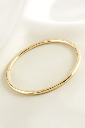 Lüks Çelik Bilezik 4*65 mm - Sarı