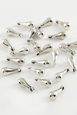 Düz Tesbih Püskül Ara Aparatı 50 Gram - Gümüş Rengi