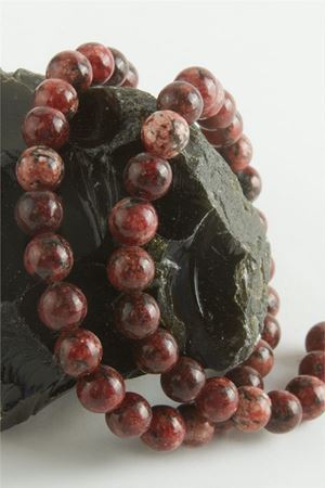 Ceyt Taşı 8 mm - Bordo