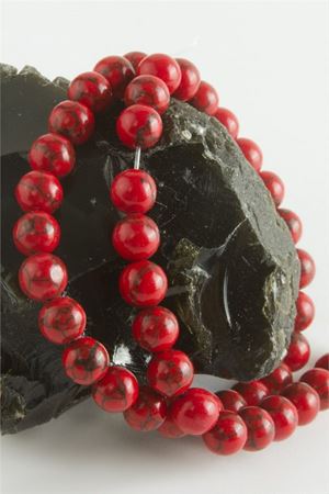 Ceyt Taşı 8 mm - Kırmızı