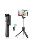Uzaktan Kumandalı Tripod Özellikli Selfie Çubuğu