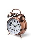 Nostaljik Metal Çalar Masa Saati Orta Boy