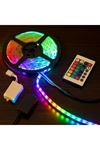 RGB Şerit 54 LED Kumandalı USB Bağlantılı