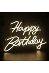 Happy Birthday Yazılı Neon Led Işık