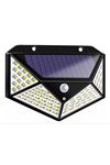 Solar Hareket Sensörlü Duvar Lambası 100 Led