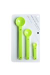 Ölçme Kaşıklı Poşet Klipsi 3'lü Paket