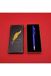Kutulu Mavi Touchpen Tükenmez Kalem