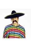 Sombrero Meksika Şapkası Altın Şeritli Yetişkin Boy