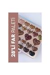 28'li Sedefli Shine Kalp Far Paleti - 2'li Set