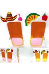 Sombrero Hawaii Fiesta Meyve Figürlü Gözlük