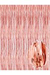 Rose Gold Püsküllü Kapı Perdesi