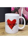 I Love You Tasarımlı Kupa Bardak