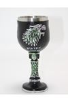 Game Of Thrones House Stark 3D Kabartmalı Çelik Kadeh Bardak