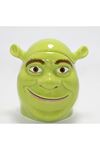 3D Shrek Tasarımı Porselen Kupa Bardak (Büyük Boy)