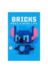 Bricks Stitch Mini Lego Figürü