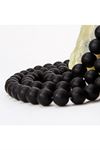 8 mm Orjinal Mat Onix Doğal Taş - Siyah